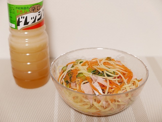 戸村のドレッシング アレンジレシピ パスタサラダ